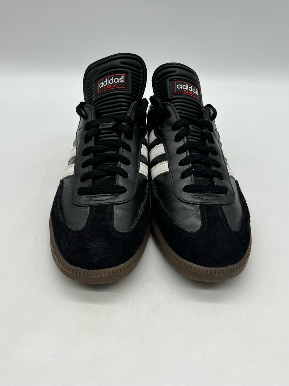 Adidas Samba OG Men’s Size 11 Black White Leather Low Top Sneakers Shoes.